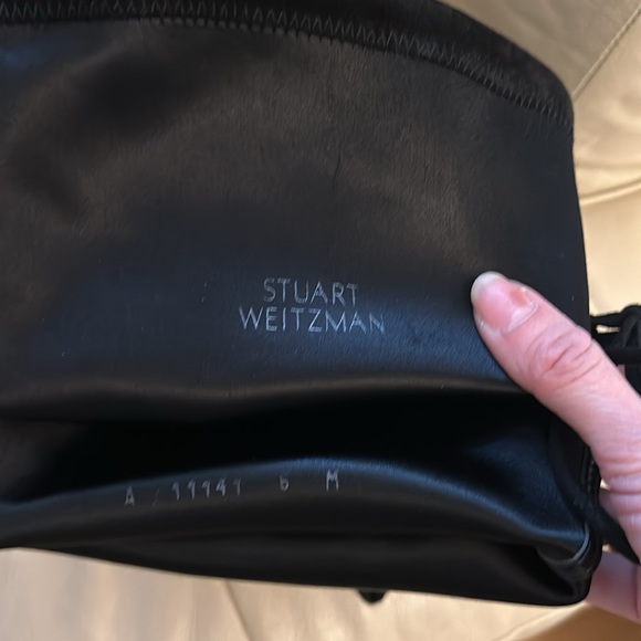 Stuart Weitzman Tieland black suede over the knee boots 6 - Picture 5 of 14